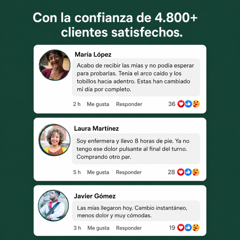 Pasea™ Plantillas Ortopédicas Insoles