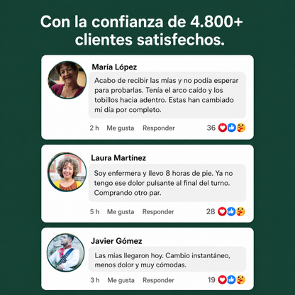 Pasea™ Plantillas Ortopédicas Insoles